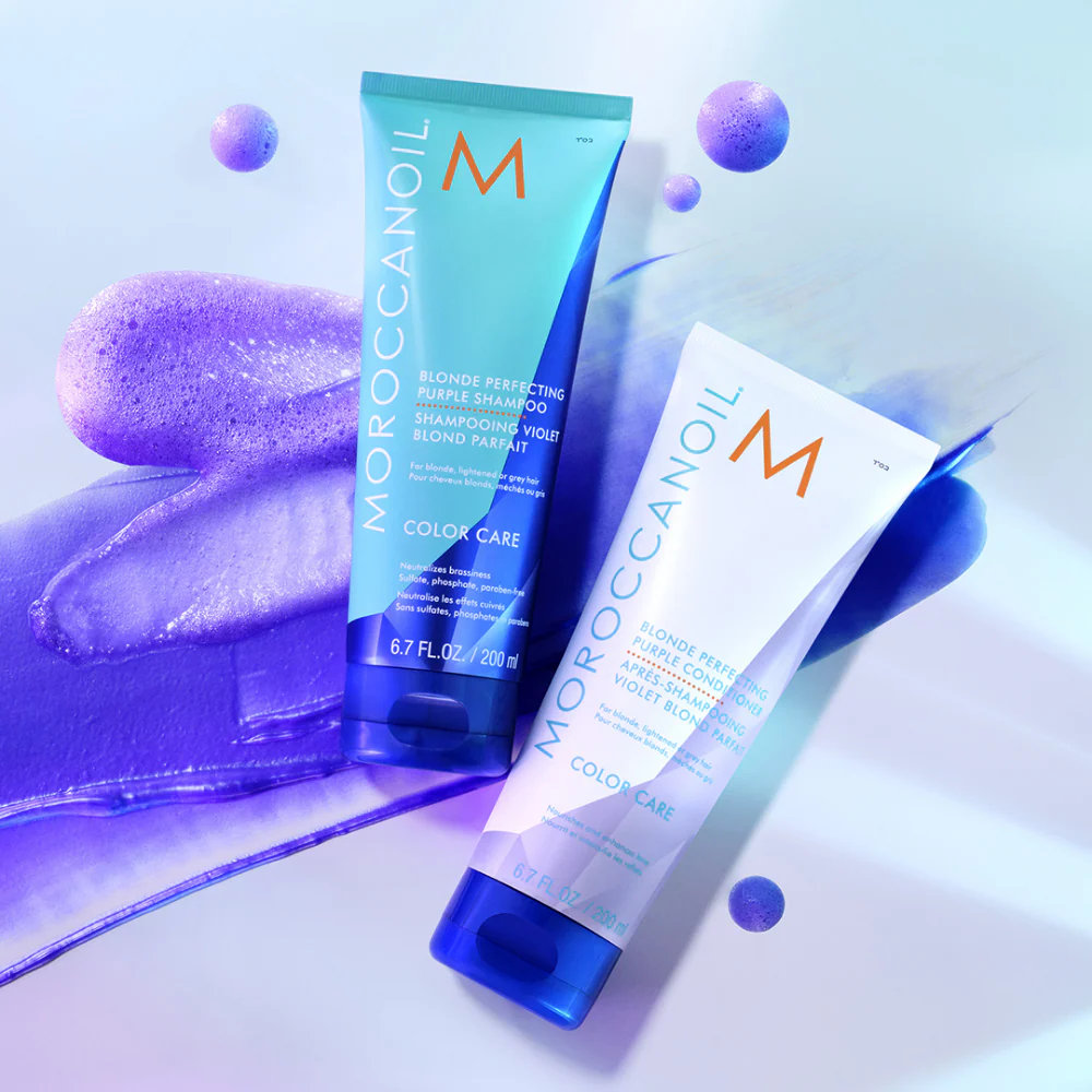 Moroccanoil Blonde Perfecting Purple Conditioner 200ml - Image 4