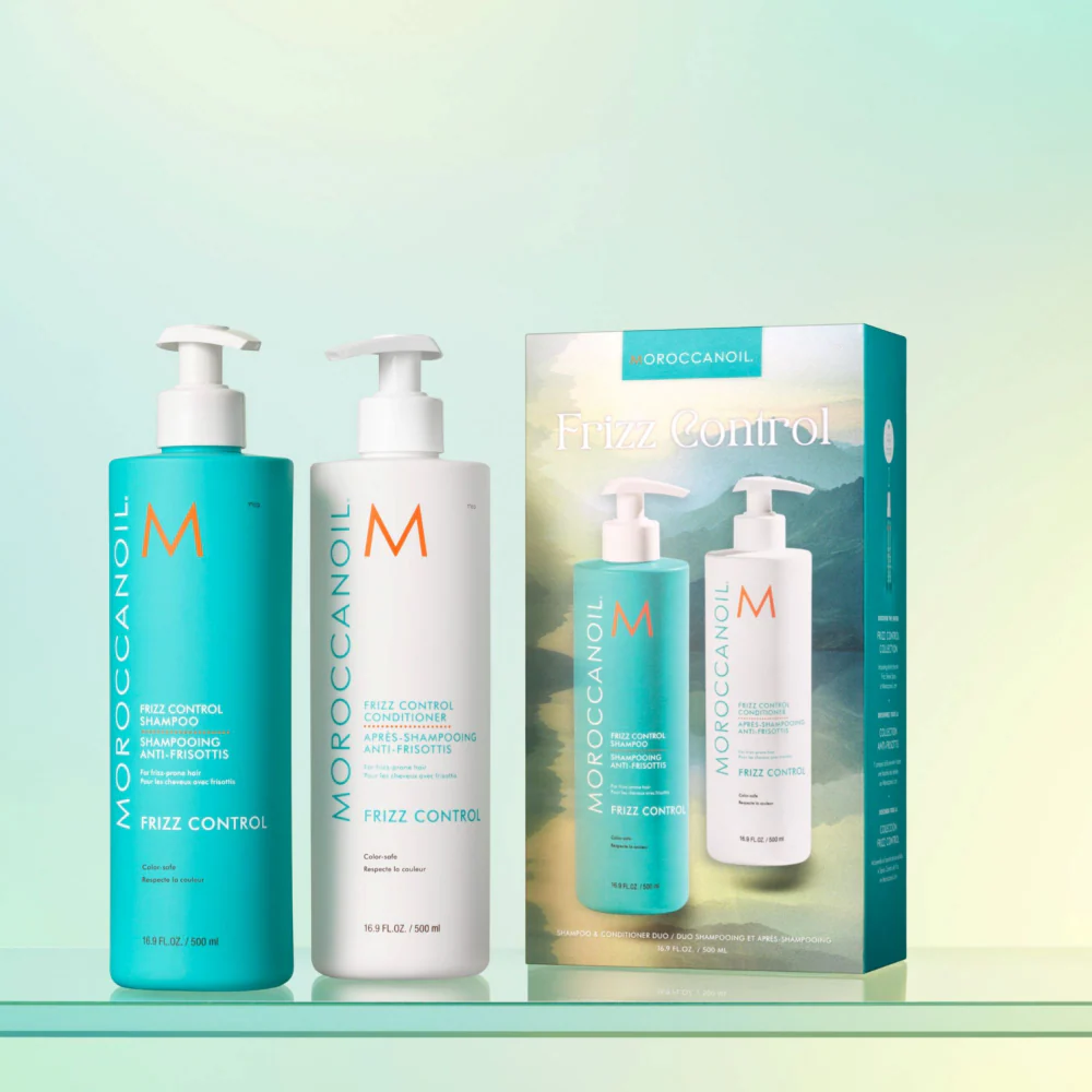 Moroccanoil Frizz Control Shampoo & Conditioner Duo 2 x 500ml - Image 2