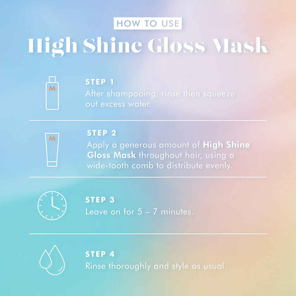 Moroccanoil High Shine Gloss Hair Mask 200ml - Image 3