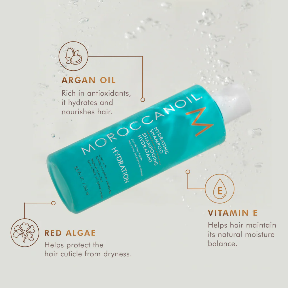 Moroccanoil Hydrating Shampoo 250ml - Image 2