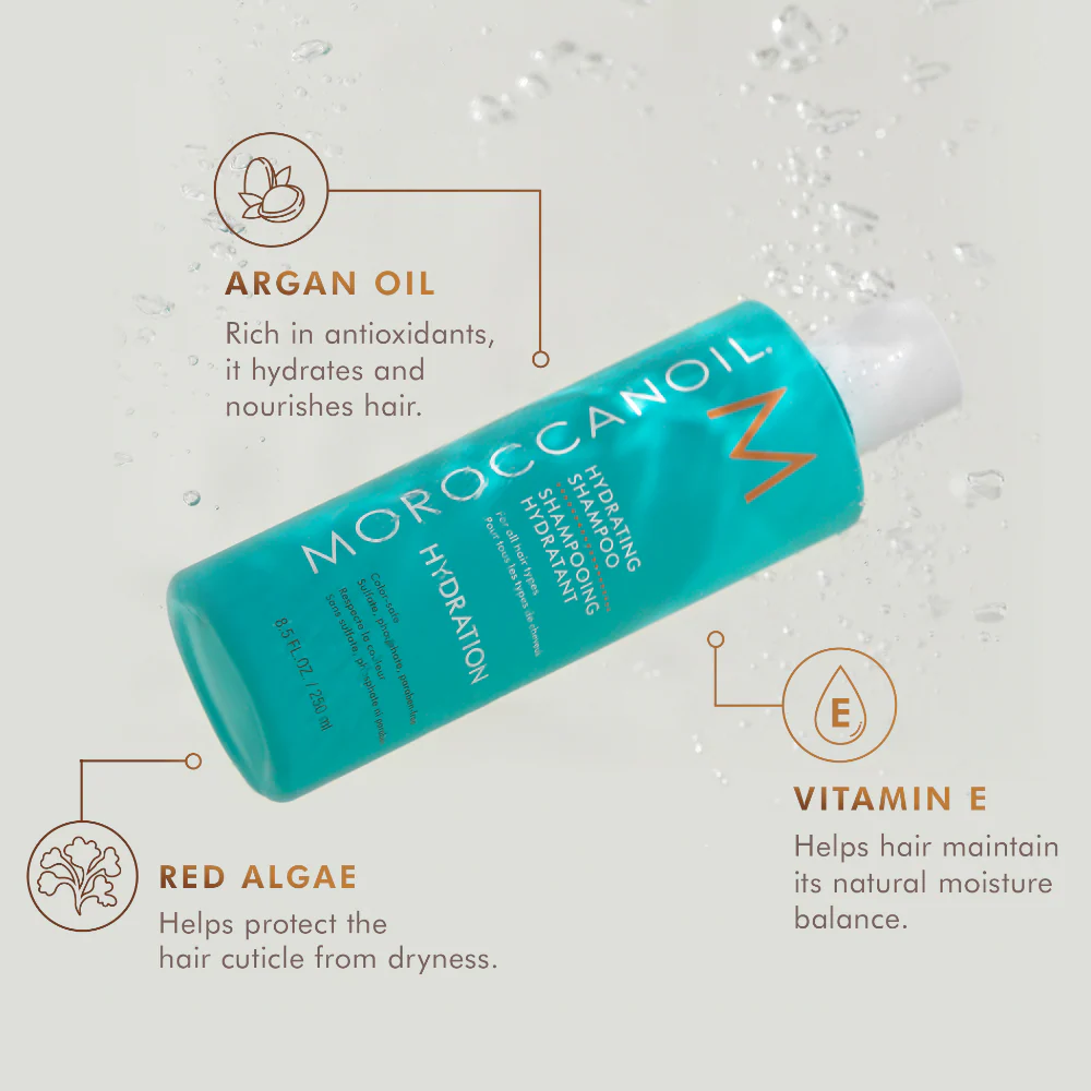 Moroccanoil Hydrating Shampoo 70ml - Image 3