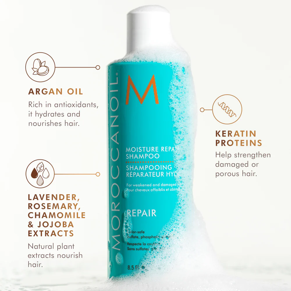 Moroccanoil Moisture Repair Shampoo & Conditioner Duo 2 x 500ml - Image 3