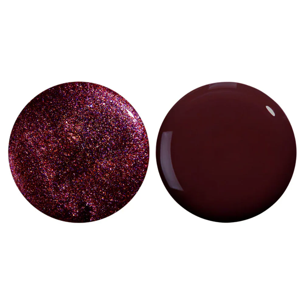 Nails Inc. Cherry Noir Nail Polish Duo 2 x 14ml - Image 3