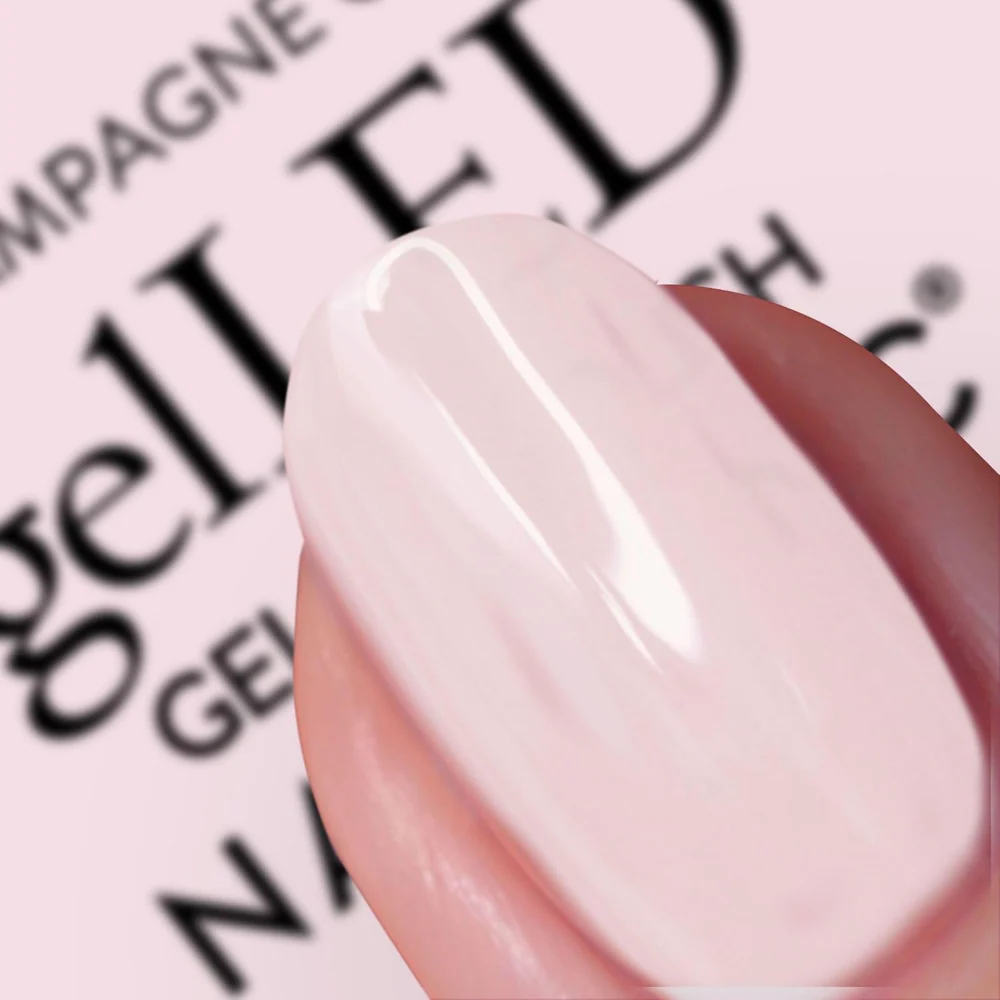 Nails Inc. gelLED Champagne Campaign Gel LED Nail Polish 10ml - Image 2