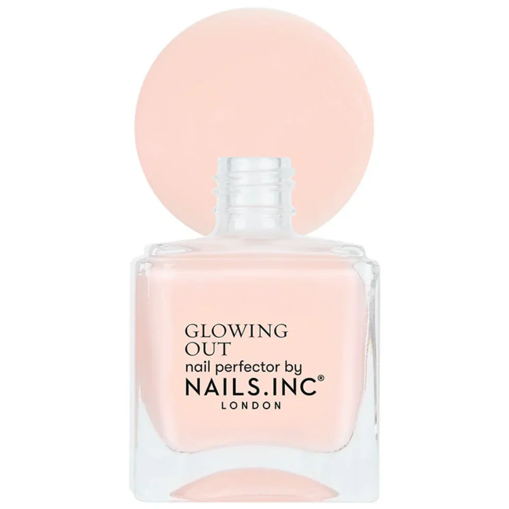 Nails Inc. Glowing Out Got Me Glowing Glow-Enhancing Nail Perfector Polish 14ml - Image 2