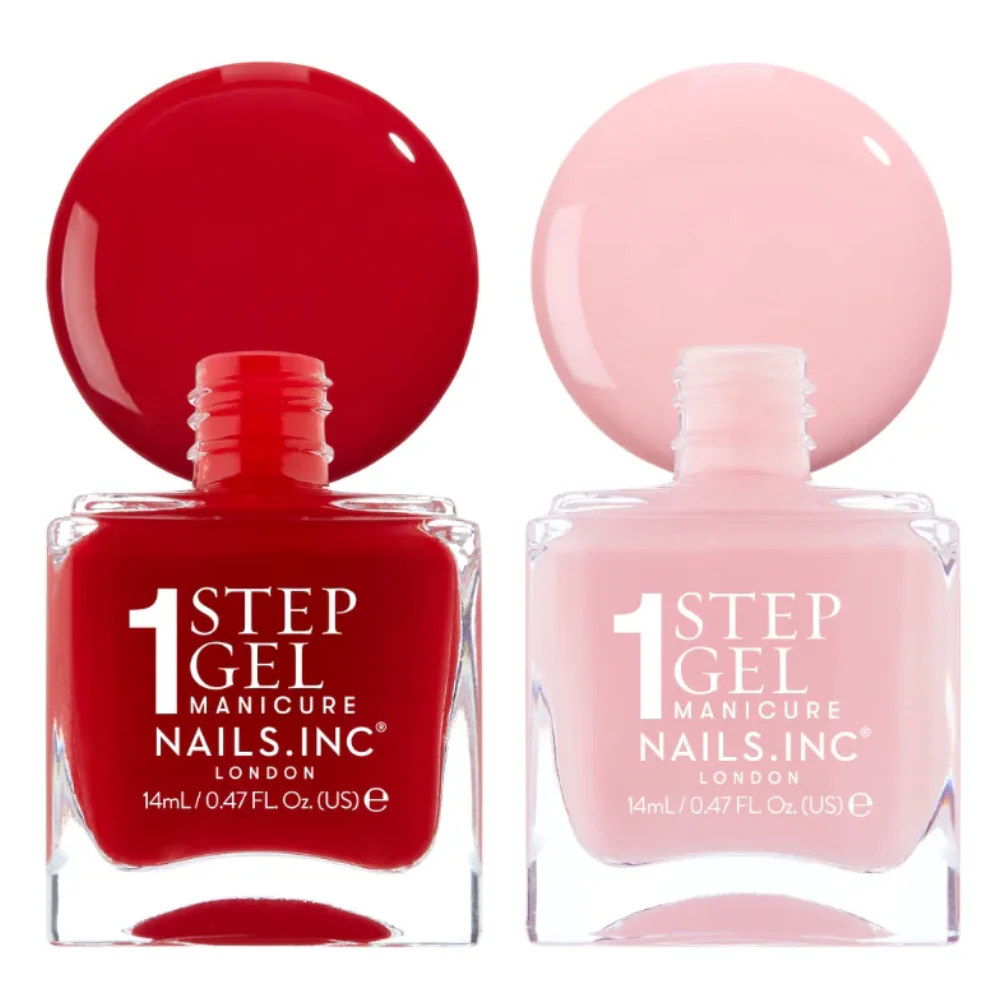 Nails Inc. It's Topless 1-Step Gel Nail Polish Duo 2 x 14ml - Image 4