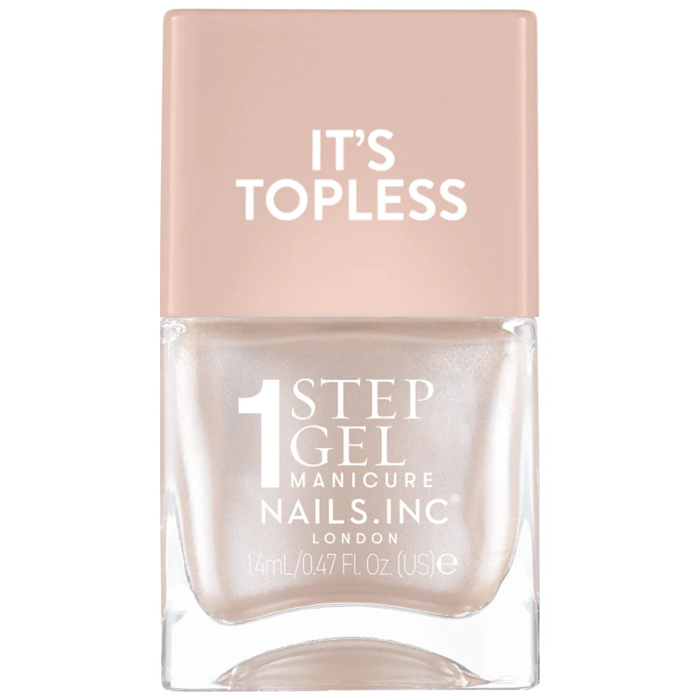 Nails Inc. It's Topless 1-Step Gel Simone Nail Polish 14ml