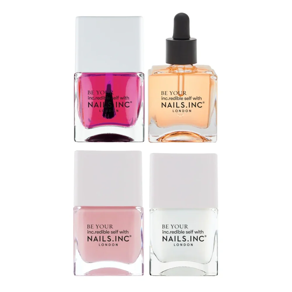 Nails Inc. Super Dew Nail Polish & Treatment Set 4 x 14ml - Image 3