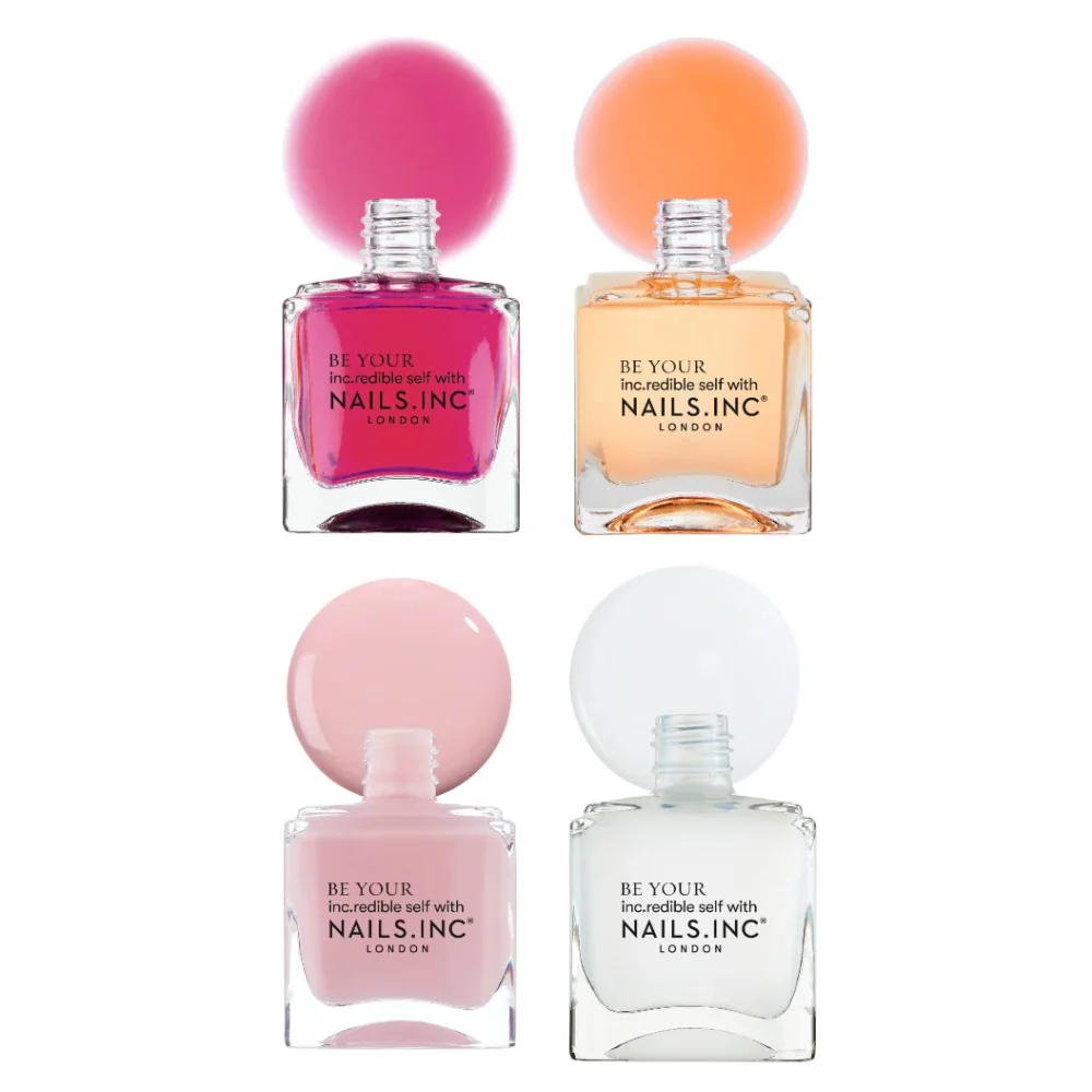 Nails Inc. Super Dew Nail Polish & Treatment Set 4 x 14ml - Image 4