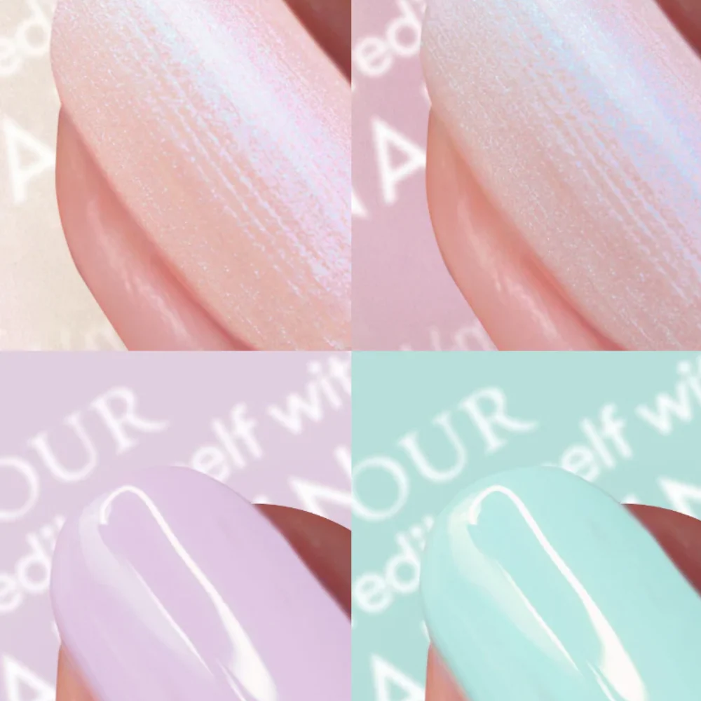 Nails Inc. The Glow Story Hyaluronic Acid Infused Nail Polish Set 4 x 14ml - Image 2