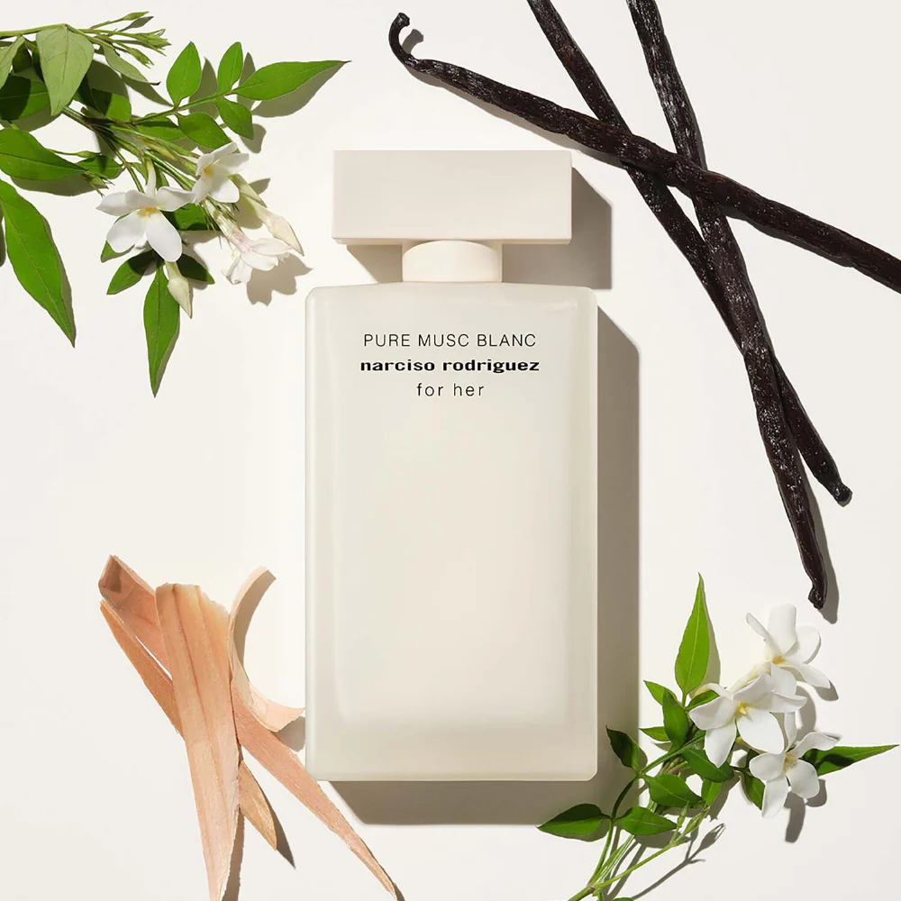 Narciso Rodriguez For Her Pure Musc Blanc Eau De Parfum Intense 100ml - Image 2