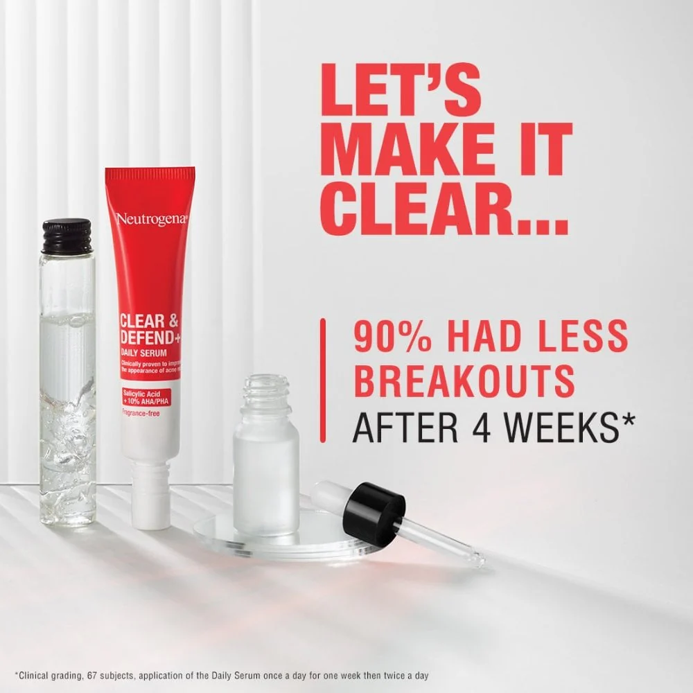 Neutrogena Clear & Defend+ Daily Serum 30ml - Image 10