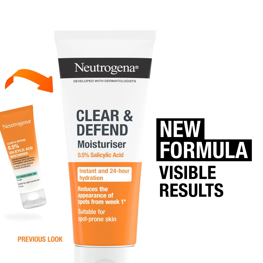 Neutrogena Clear & Defend Moisturiser 50ml - Image 3