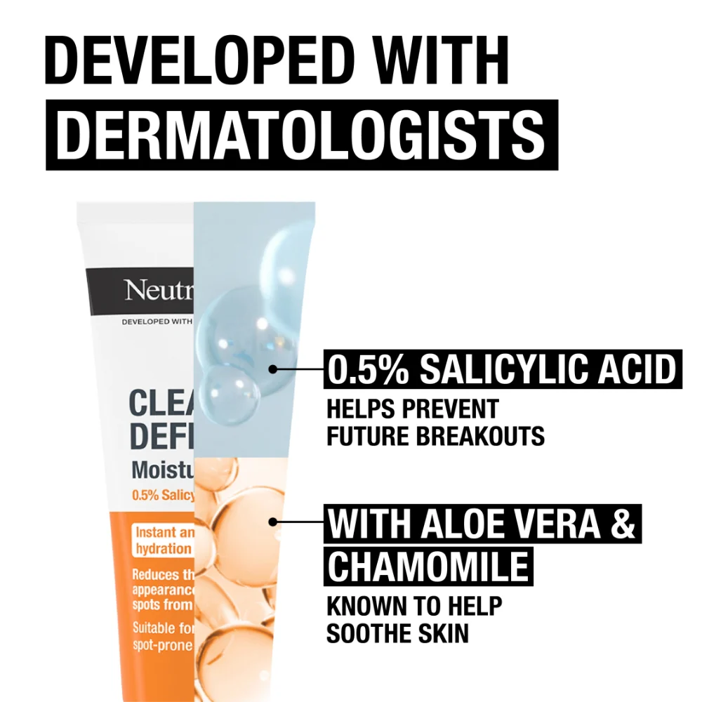 Neutrogena Clear & Defend Moisturiser 50ml - Image 5