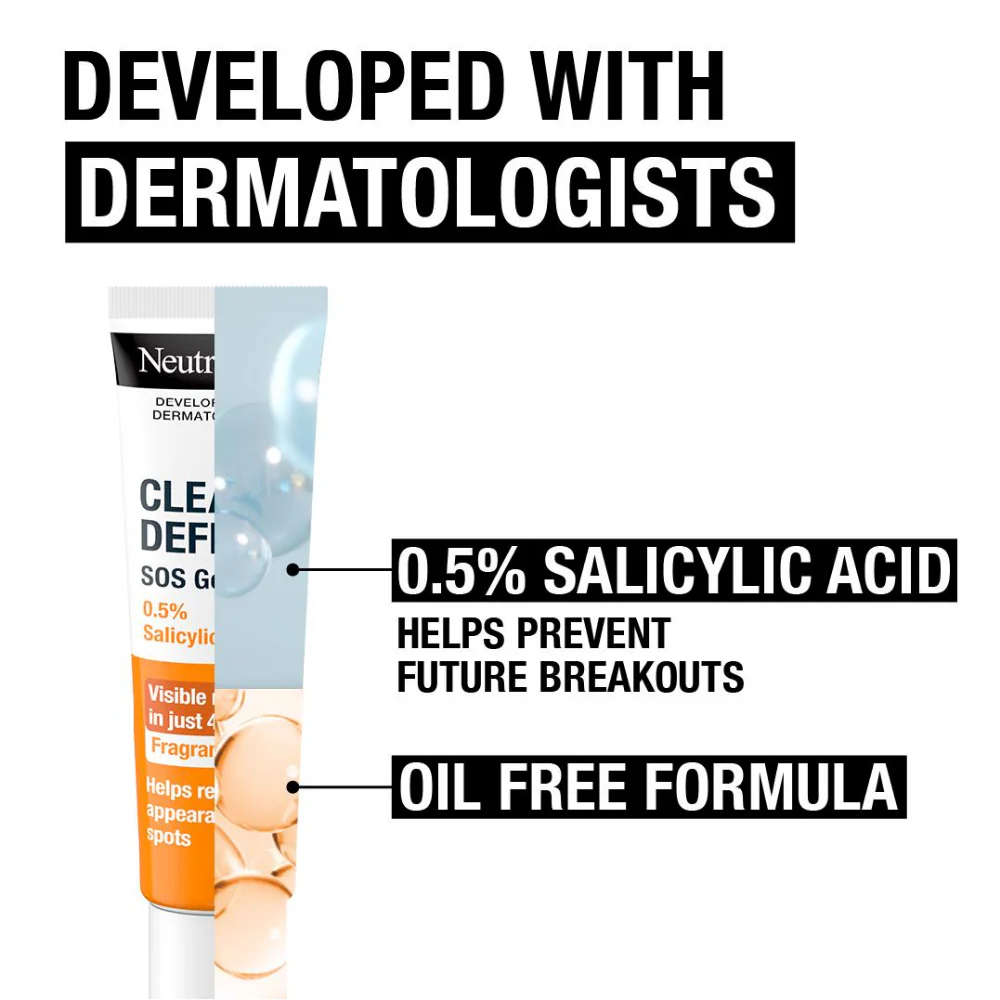 Neutrogena Clear & Defend Rapid Clear Treatment Gel 15ml - Image 6