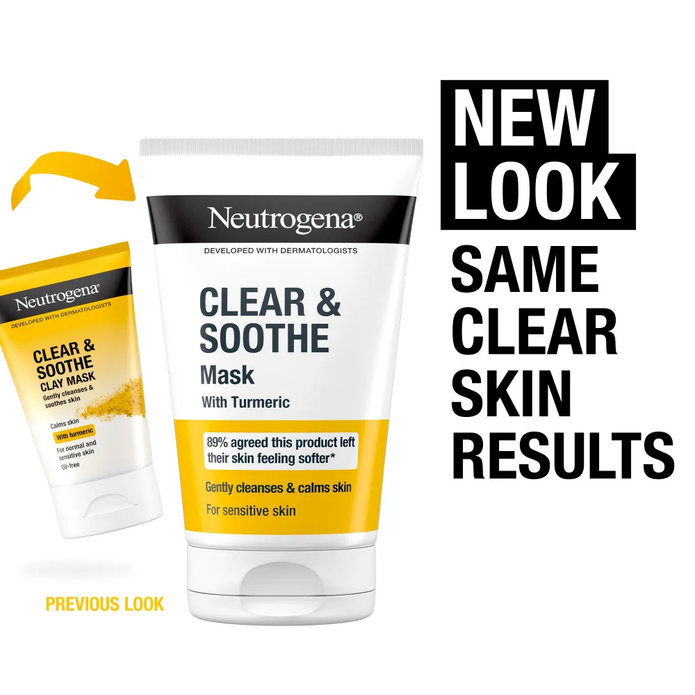 Neutrogena Clear & Soothe Clay Mask 50ml - Image 3