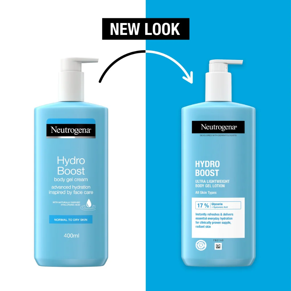 Neutrogena Hydra Boost Body Gel Cream 400ml - Image 6