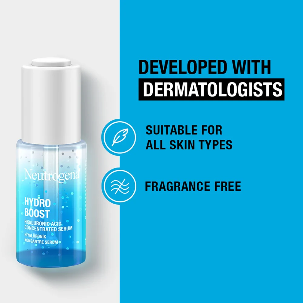 Neutrogena Hydro Boost Hyaluronic Acid Concentrated Serum 15ml - Image 4