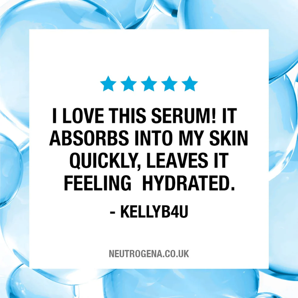 Neutrogena Hydro Boost Hyaluronic Acid Concentrated Serum 15ml - Image 5