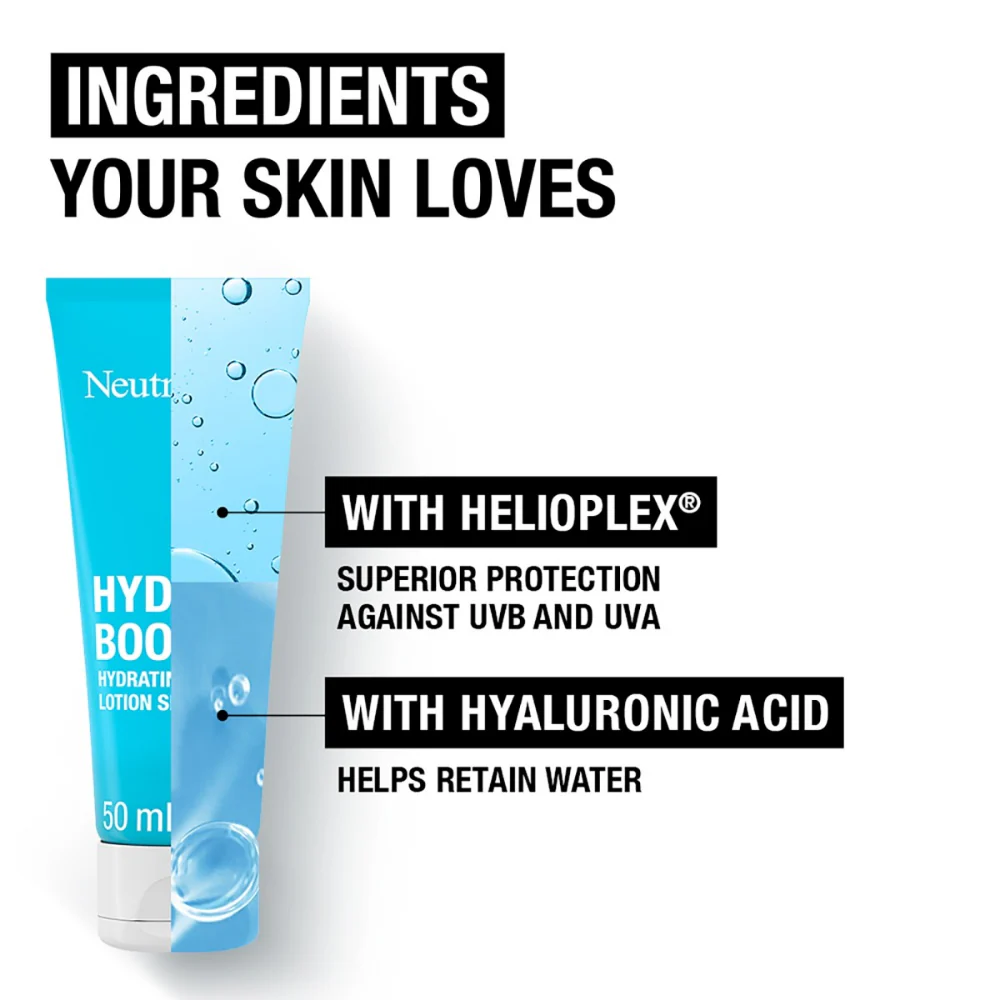 Neutrogena Hydro Boost Hydrating Lotion SPF25 50ml - Image 3