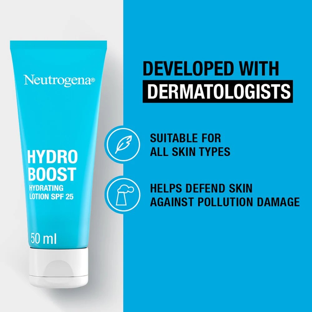 Neutrogena Hydro Boost Hydrating Lotion SPF25 50ml - Image 4