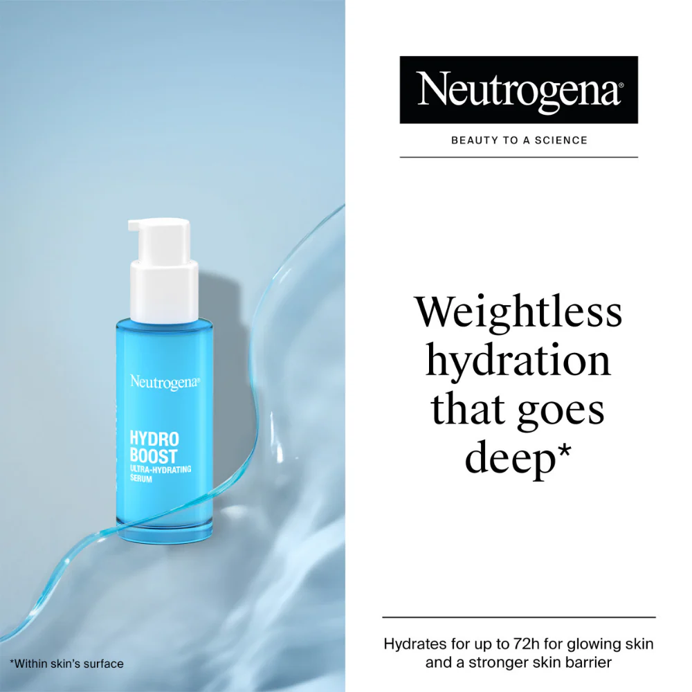 Neutrogena Hydro Boost Ultra-Hydrating Serum 30ml - Image 2