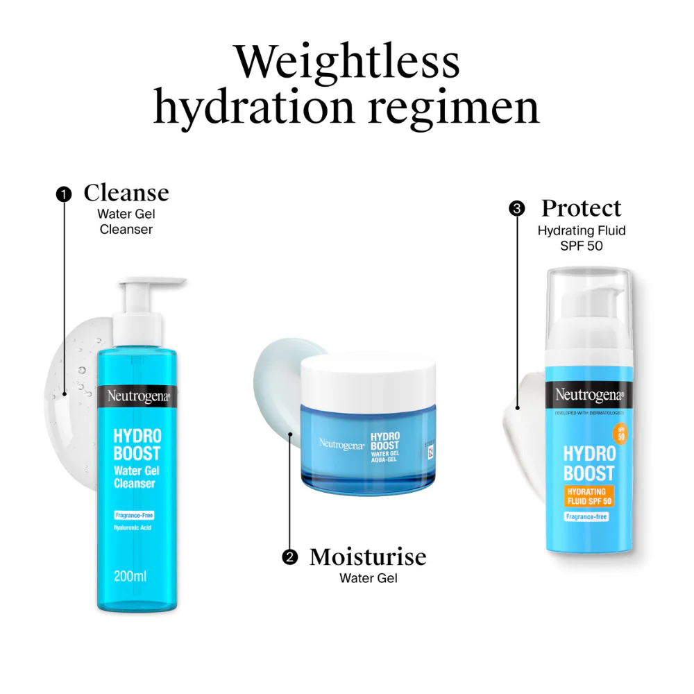 Neutrogena Hydro Boost Water Gel Moisturiser 50ml - Image 10