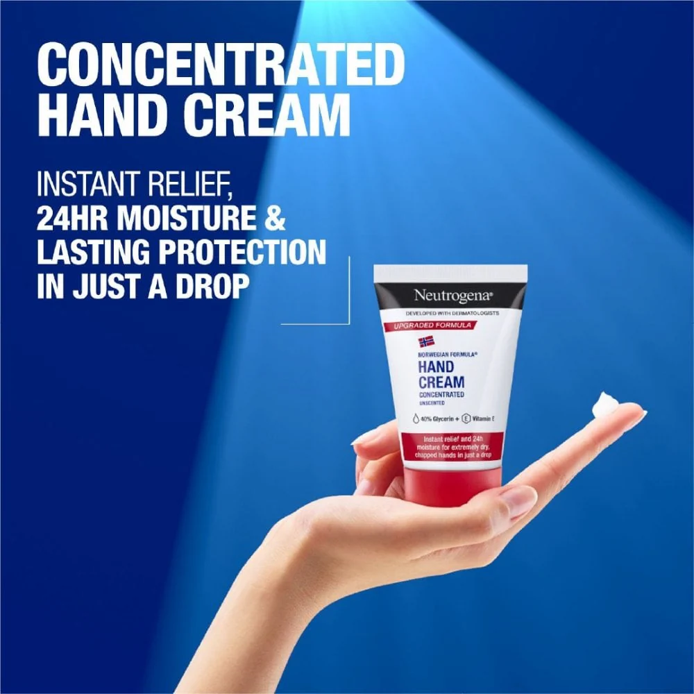 Neutrogena Norwegian Formula Concentrated Hand Cream Unscented 50ml - Image 5
