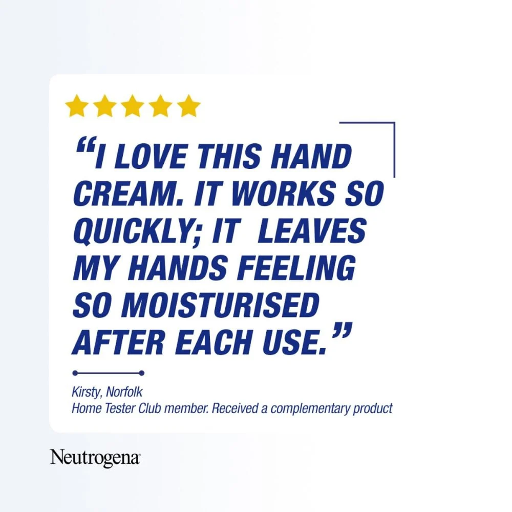 Neutrogena Norwegian Formula Fast Absorbing Hand Cream 150ml - Image 3