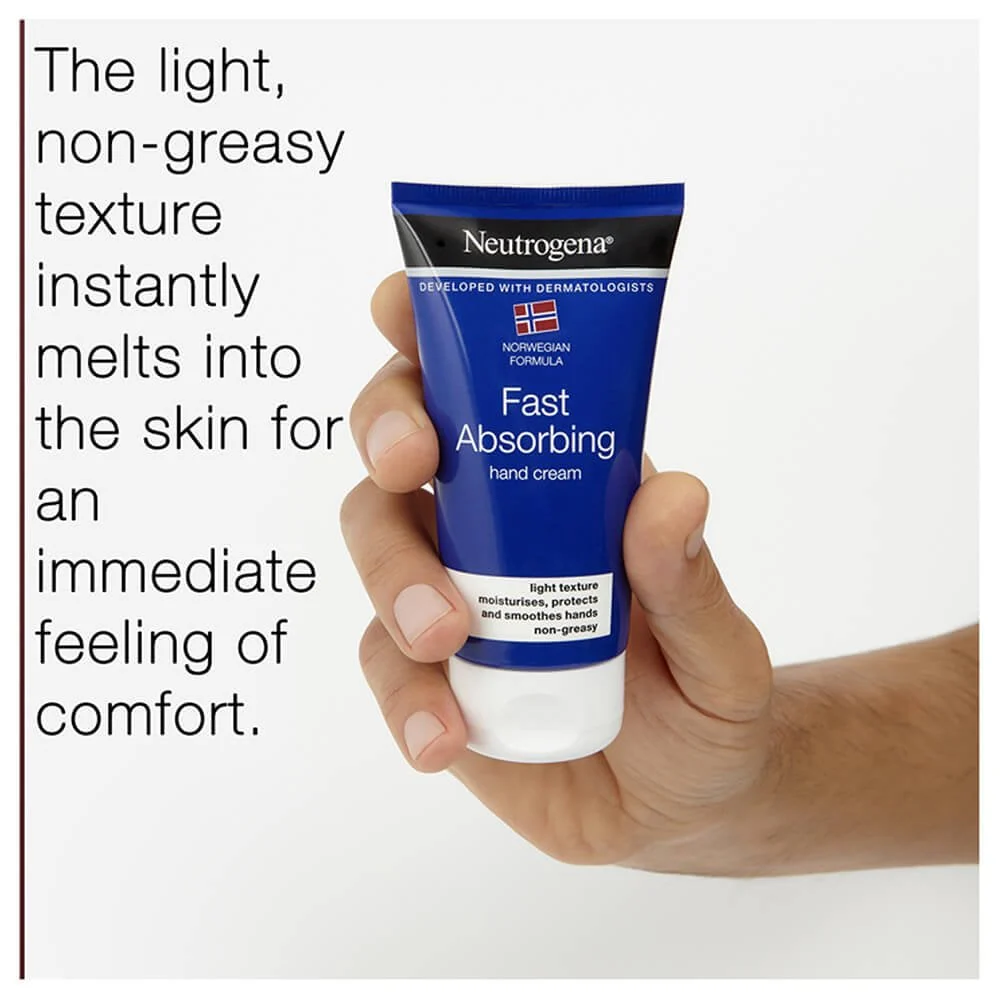 Neutrogena Norwegian Formula Fast Absorbing Hand Cream 75ml - Image 4