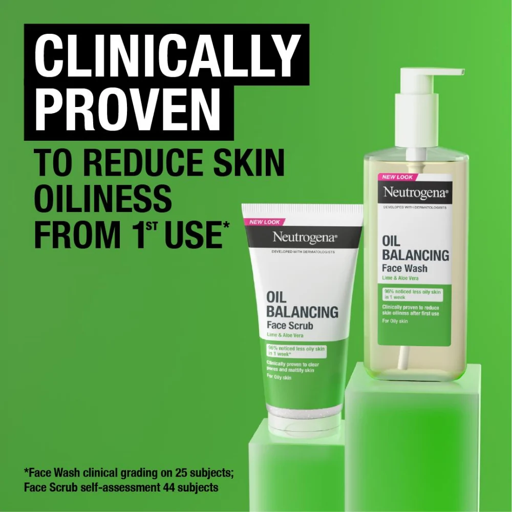 Neutrogena Oil Balancing Facial Wash 200ml - Image 5