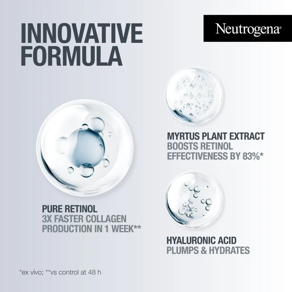 Neutrogena Retinol Boost Day Cream SPF15 50ml - Image 5