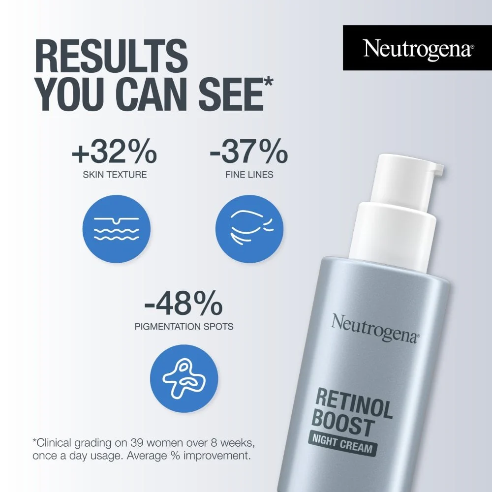 Neutrogena Retinol Boost Night Cream 50ml - Image 4