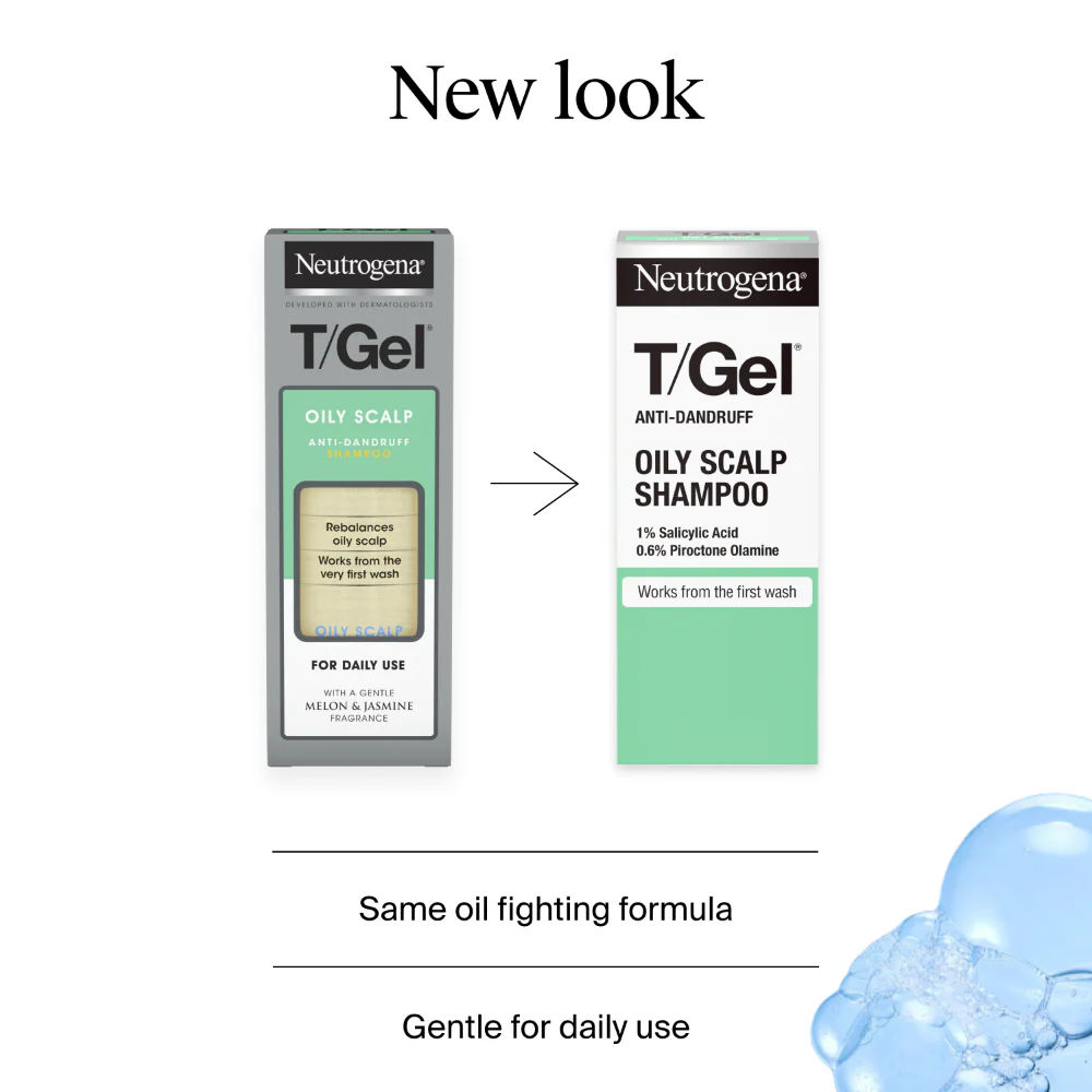 Neutrogena T/Gel Anti-Dandruff Shampoo for Oily Scalp 250ml - Image 7