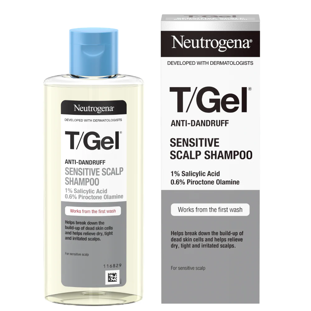 Neutrogena T/Gel Anti-Dandruff Shampoo for Sensitive Scalp 150ml - Image 2