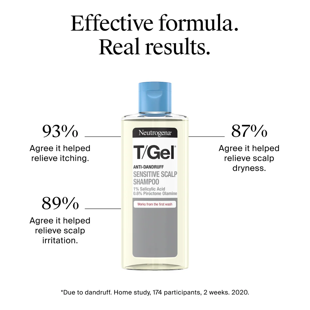 Neutrogena T/Gel Anti-Dandruff Shampoo for Sensitive Scalp 150ml - Image 7