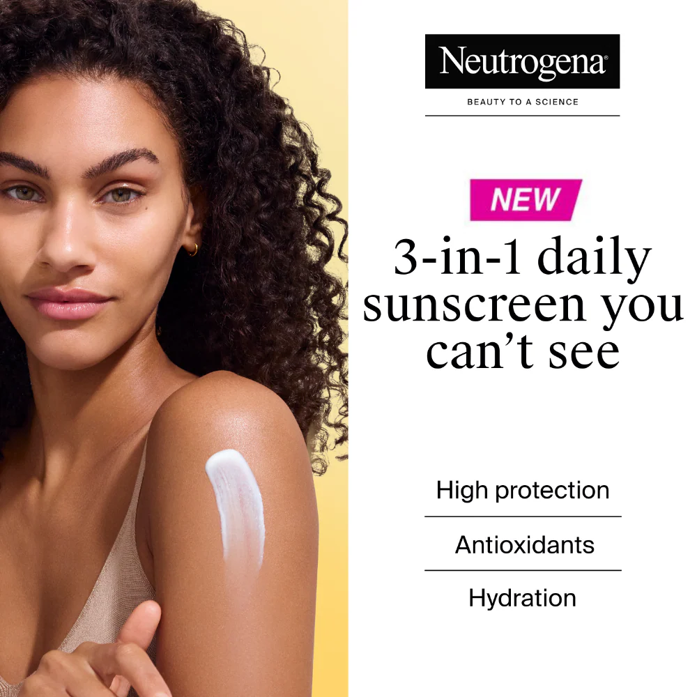 Neutrogena Ultra Sheer Invisible Hydration Body Lotion Sunscreen SPF50 200ml - Image 2
