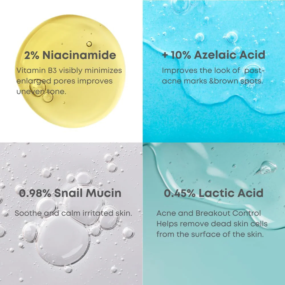 Nineless A-Control 10% Azelaic Acid Serum 30ml - Image 3