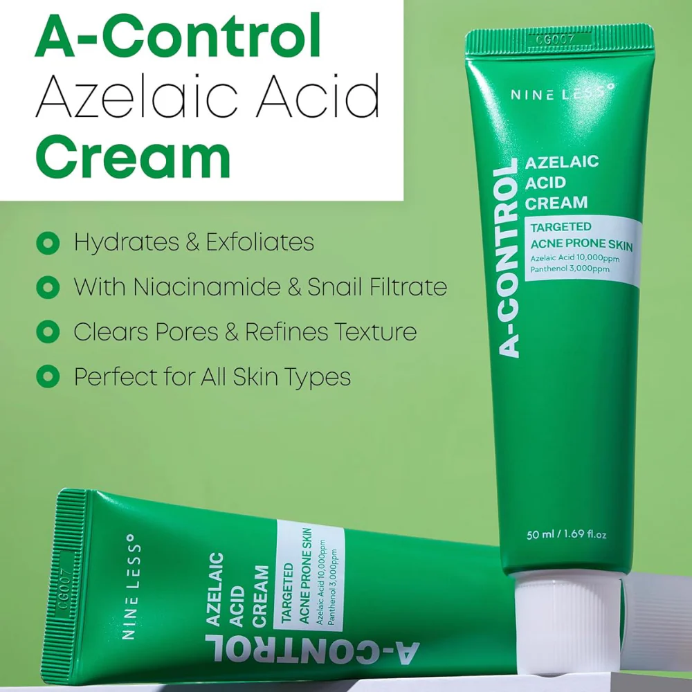 Nineless A-Control Azelaic Acid Cream 50ml - Image 3