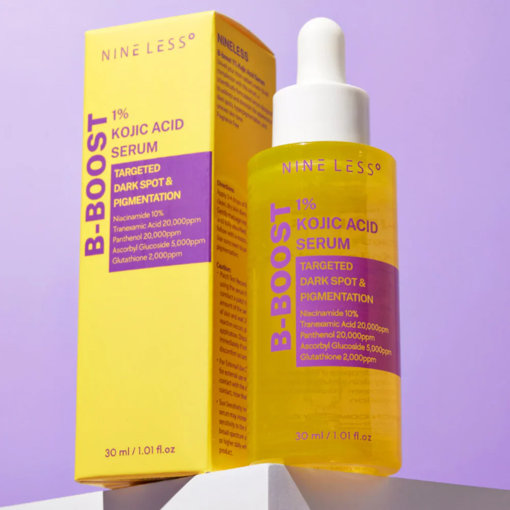 Nineless B-Boost 1% Kojic Acid Serum 30ml - Image 2
