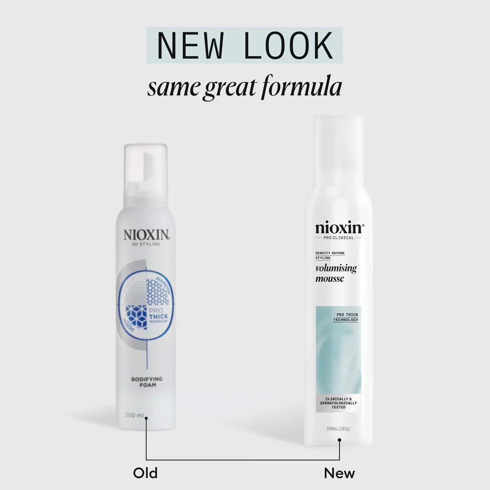 Nioxin 3D Styling Pro Thick Bodifying Foam 200ml - Image 8