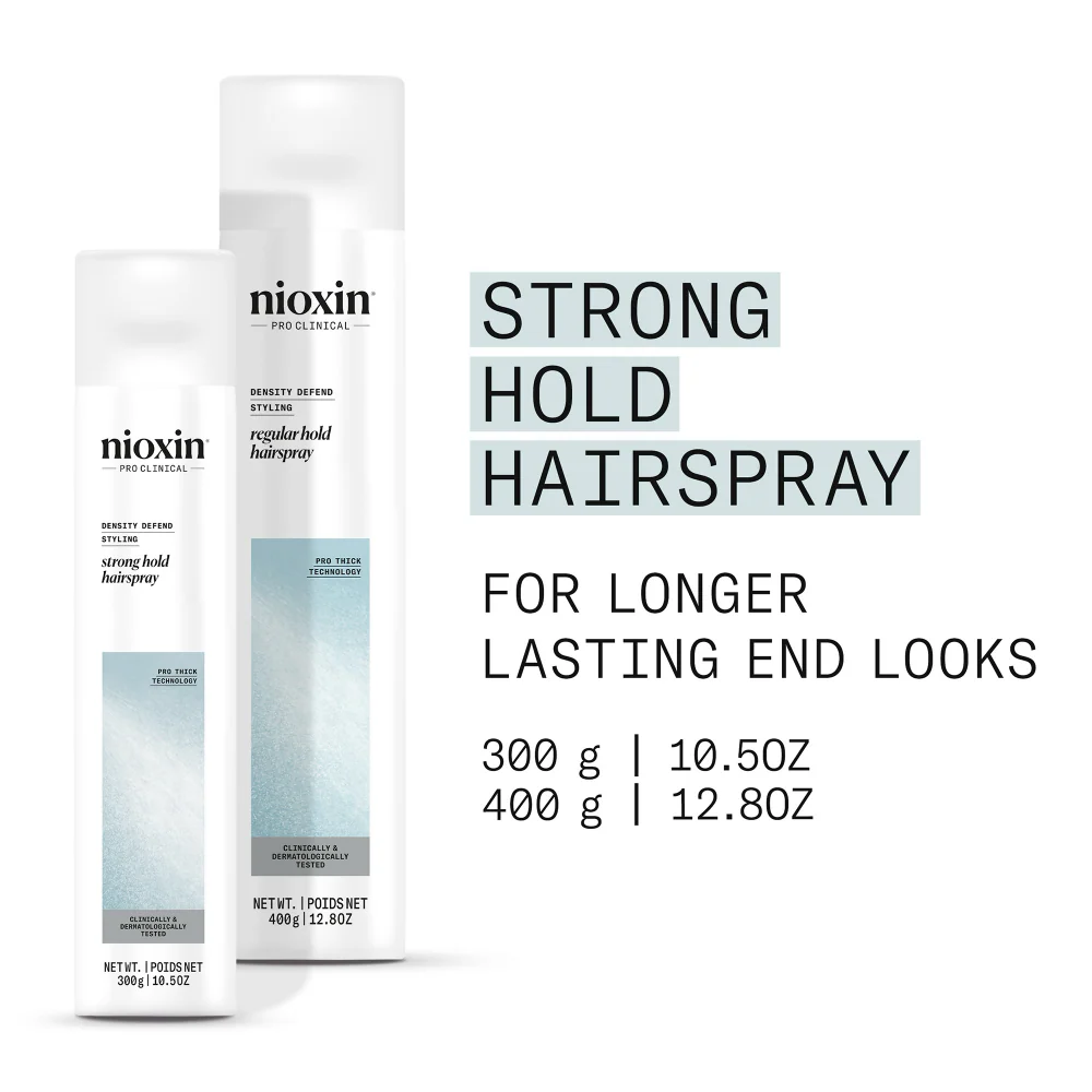 Nioxin 3D Styling Pro Thick Niospray Strong Hold 300ml - Image 2