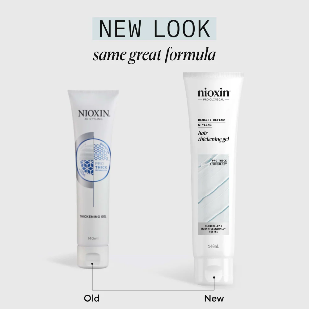 Nioxin 3D Styling Pro Thick Thickening Gel 140ml - Image 8