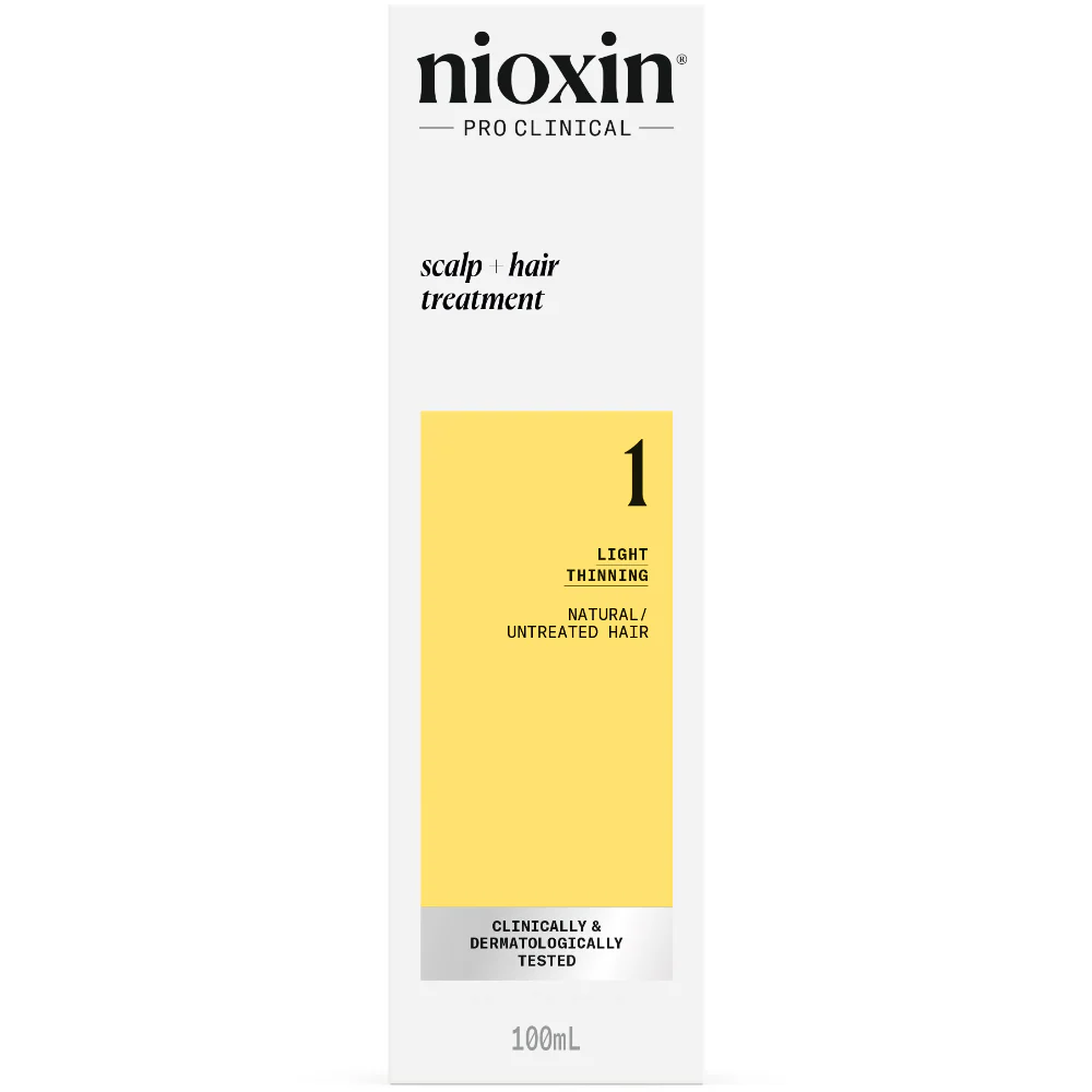 Nioxin System 1 Scalp & Hair Leave-In Treatment for Natural Hair with Light Thinning 100ml - Image 2