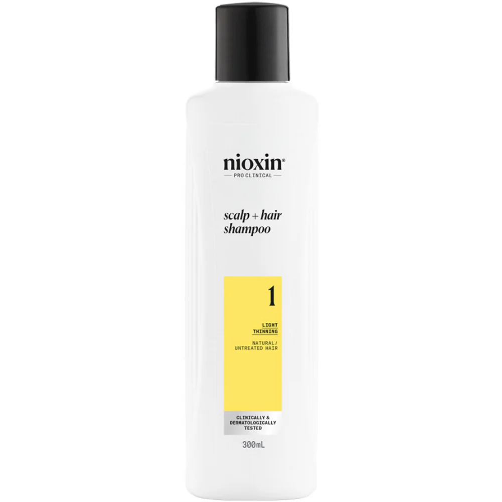 Nioxin System 1 Shampoo & Conditioner Twin for Natural Hair with Light Thinning 2 x 300ml - Image 2