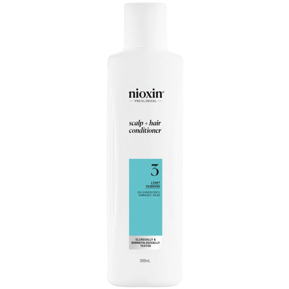 Nioxin System 3 Shampoo & Conditioner Twin for Coloured Hair with Light Thinning 2 x 300ml - Image 3