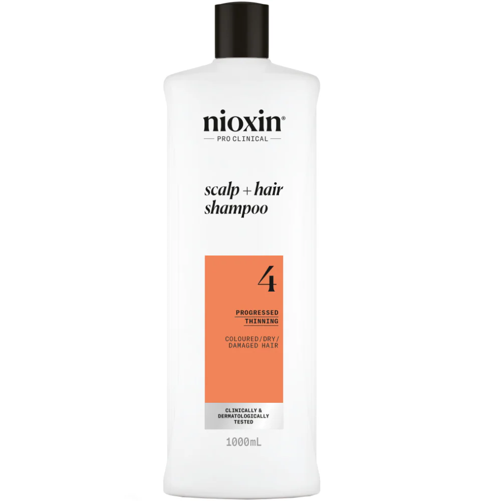 Nioxin System 4 Shampoo & Conditioner Twin for Coloured Treated Hair with Progressed Thinning 2 x 1000ml - Image 2