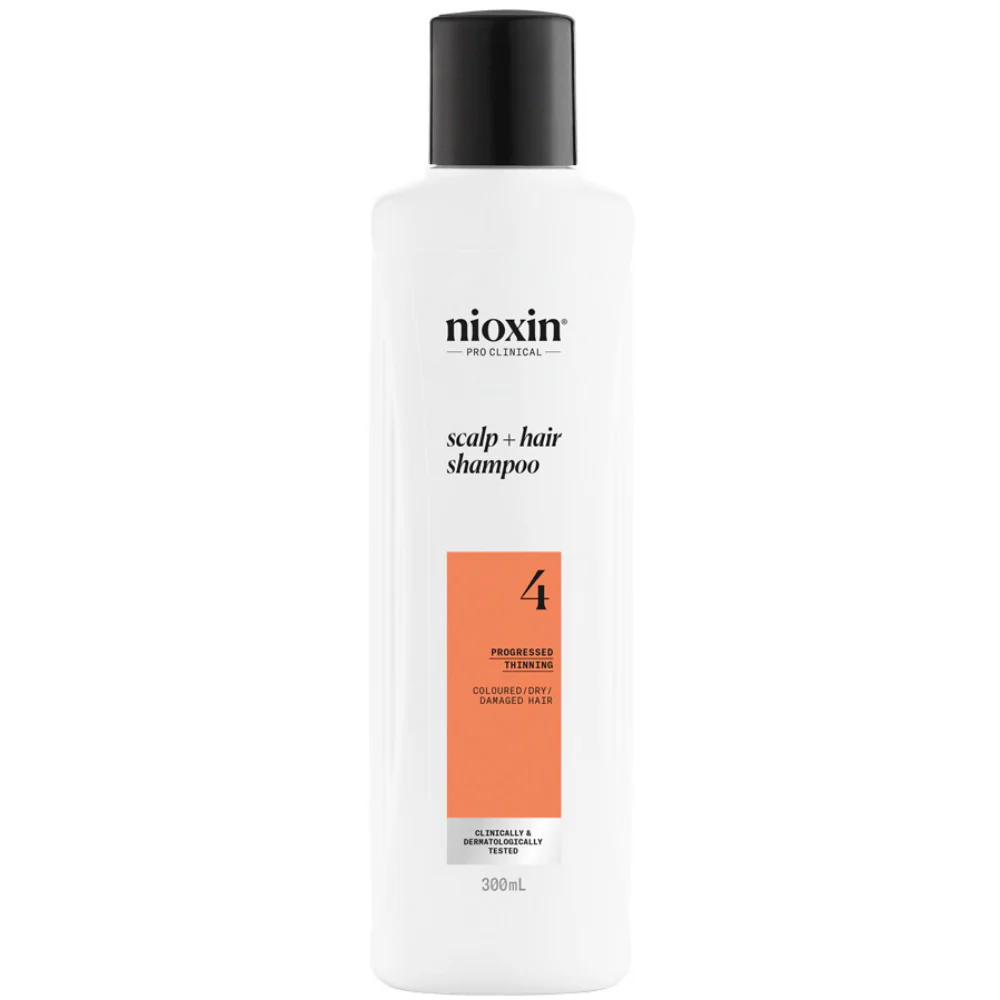 Nioxin System 4 Shampoo & Conditioner Twin for Coloured Treated Hair with Progressed Thinning 2 x 300ml - Image 2
