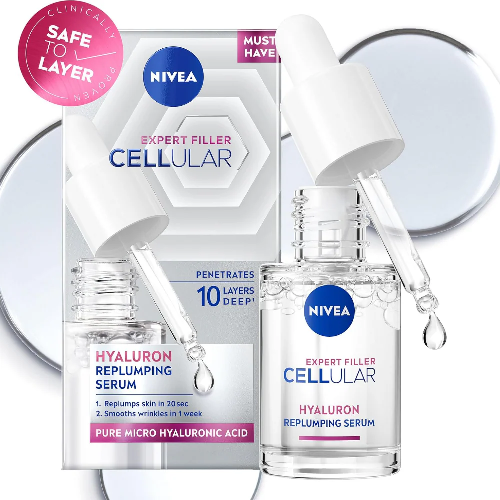 Nivea Cellular Expert Filler Hyaluron Acid Replumping Serum 15ml - Image 8