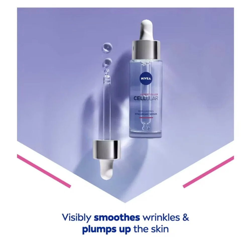 Nivea Cellular Expert Filler Hyaluronic Acid Serum 30ml - Image 3
